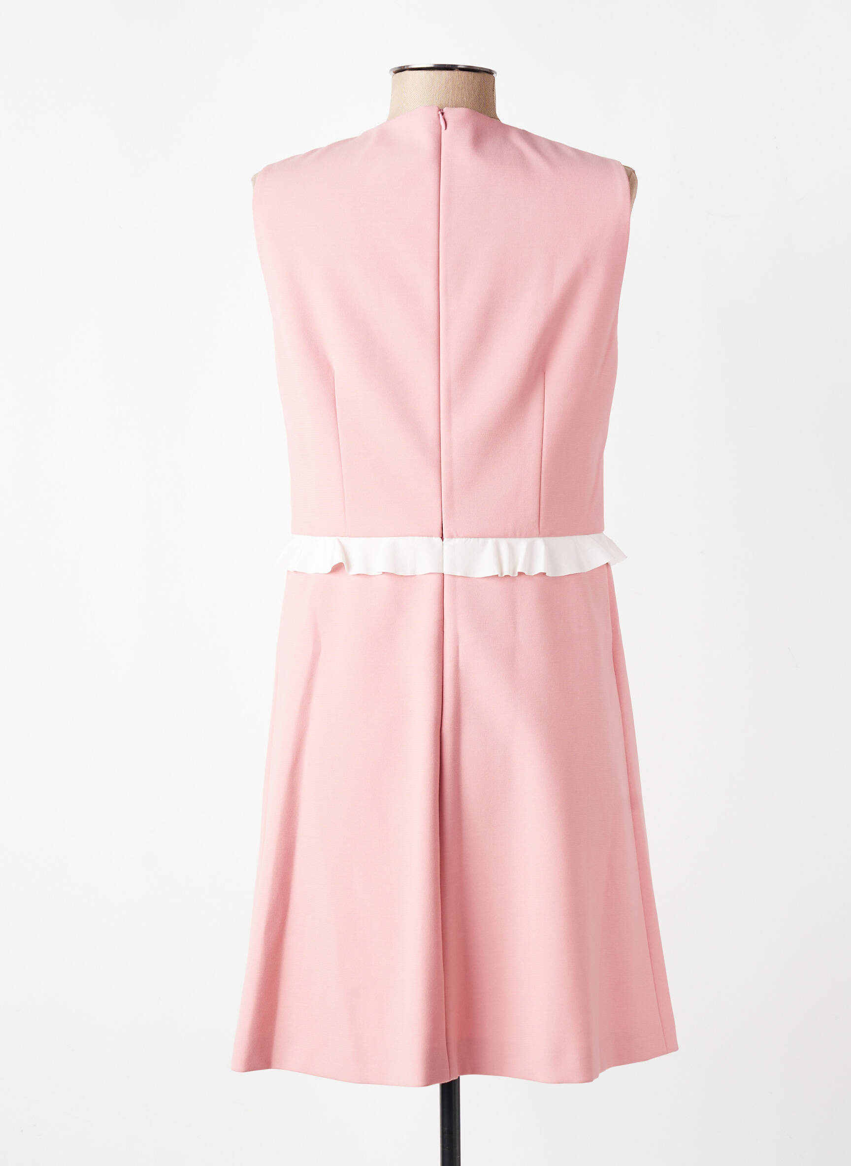 Rochie midi fără mâneci fără mâneci roz RED VALENTINO femeie