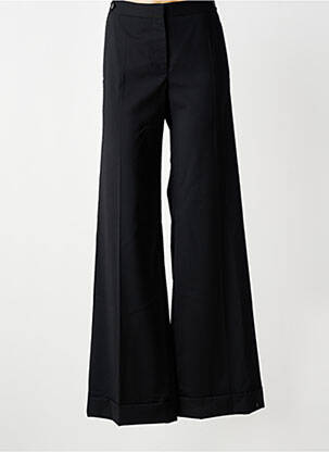 Pantalon larg țesătură crep mărime normală negru RED VALENTINO femeie
