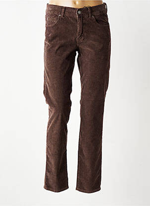 Pantalon slim elasticitate mărime normală maro ANGELS femeie