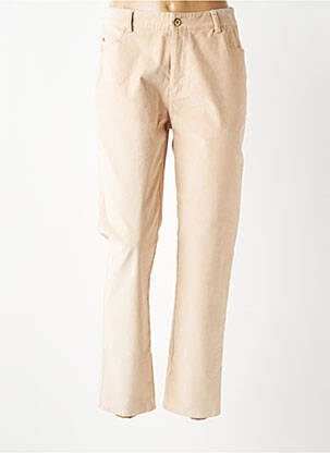 Pantalon slim elasticitate mărime normală bej TWINSET femeie