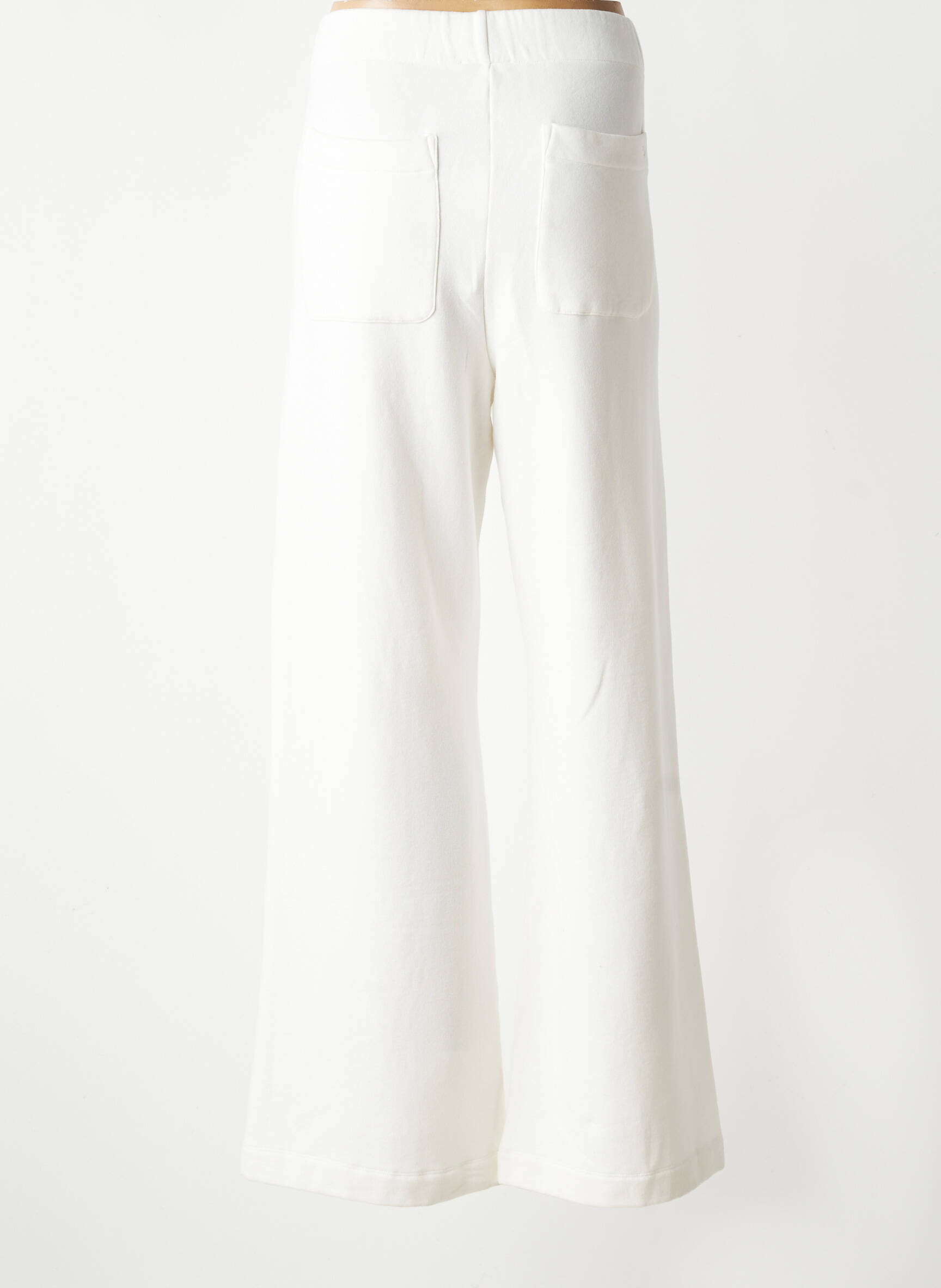 Pantalon drept elasticitate mărime normală alb RIVER WOODS femeie