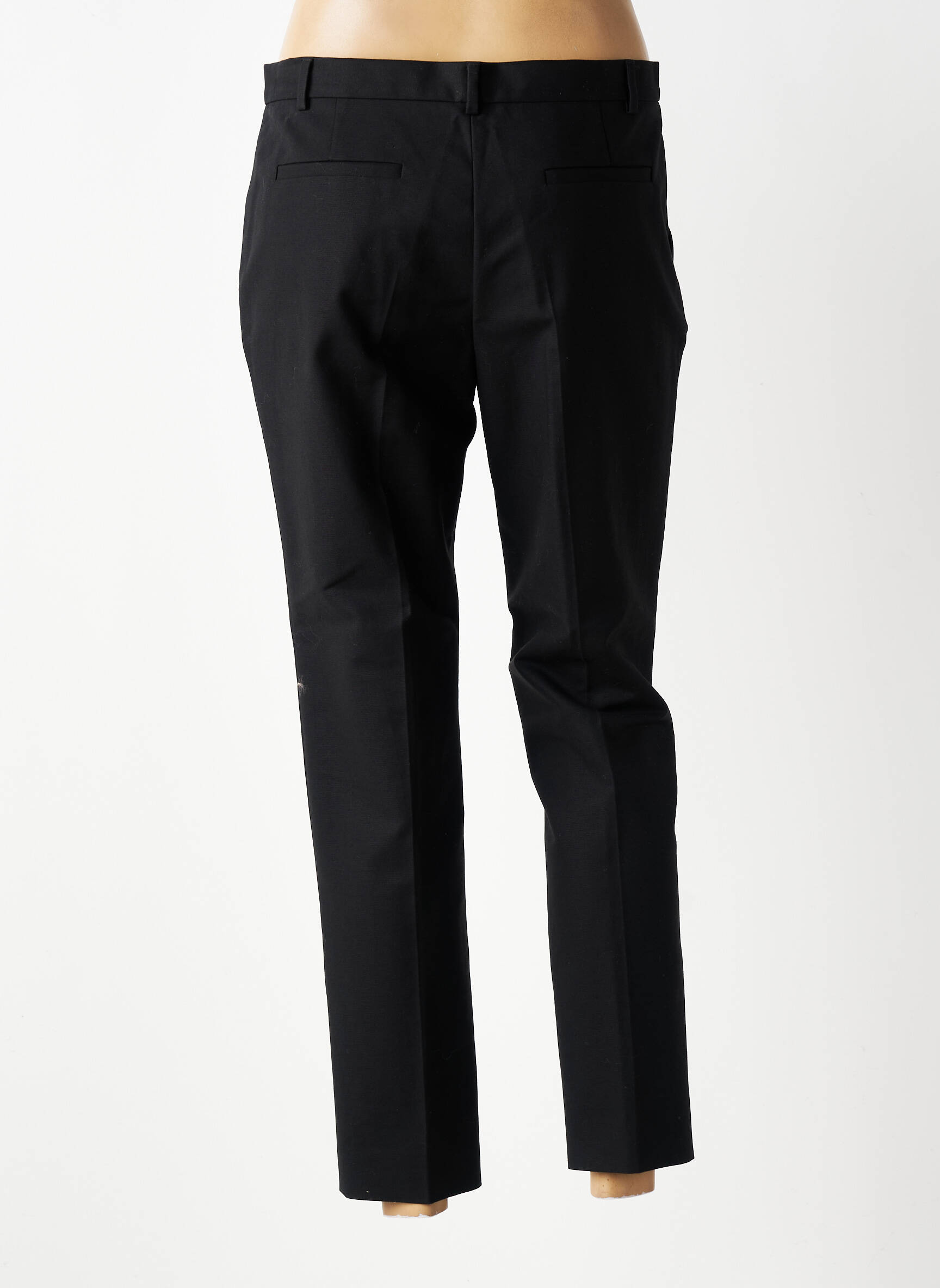 Pantalon chino țesătură poplin mărime normală negru RED VALENTINO femeie