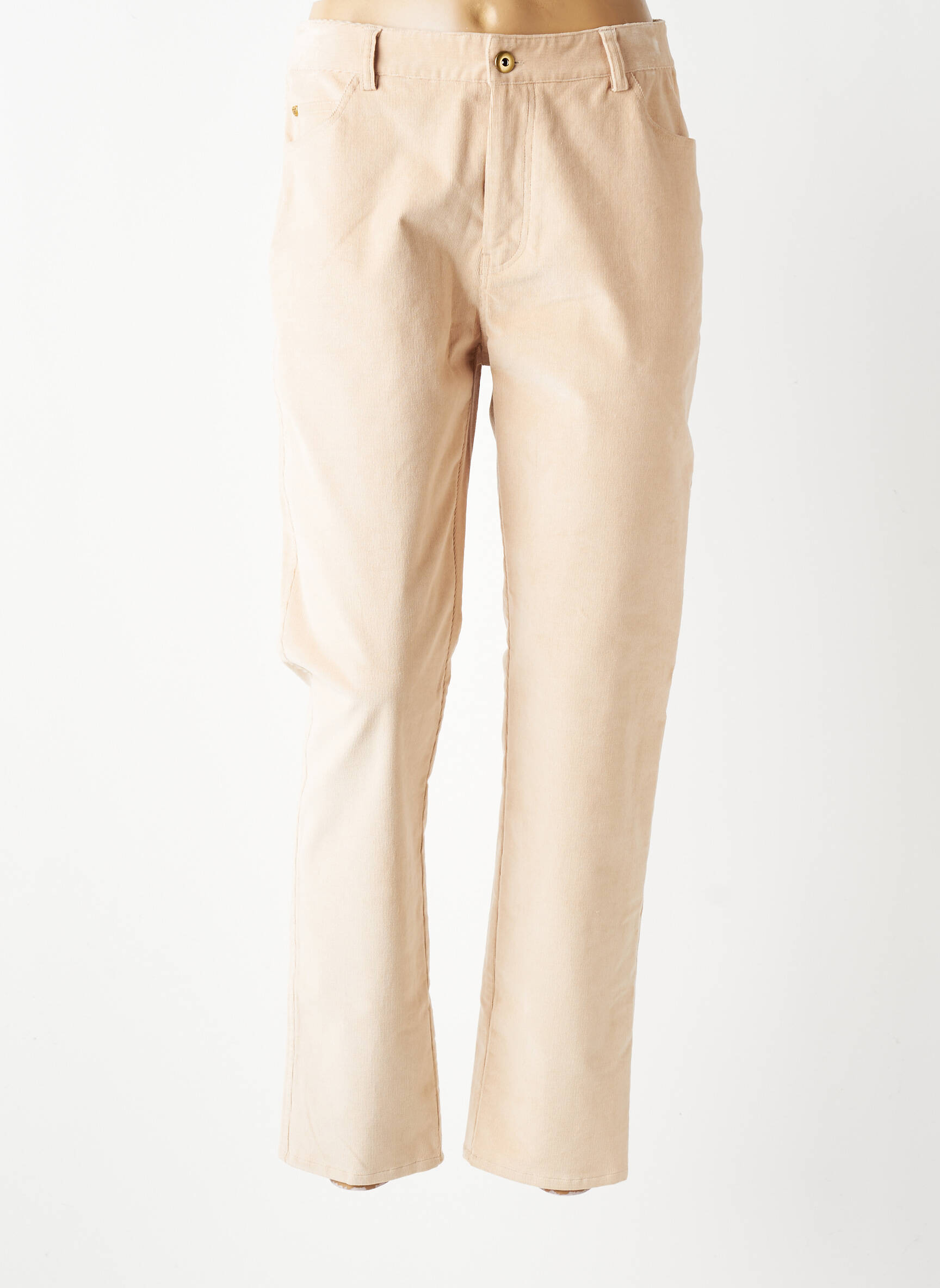 Pantalon slim elasticitate mărime normală bej TWINSET femeie