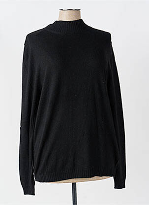 Pulover elasticitate mâneci lungi negru SKOVHUUS femeie