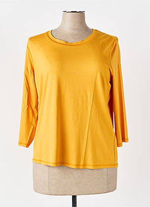 Tricou mâneci 3/4 mâneci 3/4 portocaliu FRANK WALDER femeie