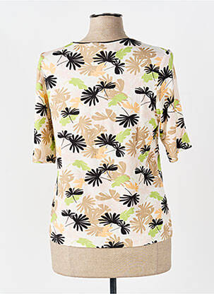 Tricou elasticitate mâneci scurte bej BARBARA LEBEK femeie