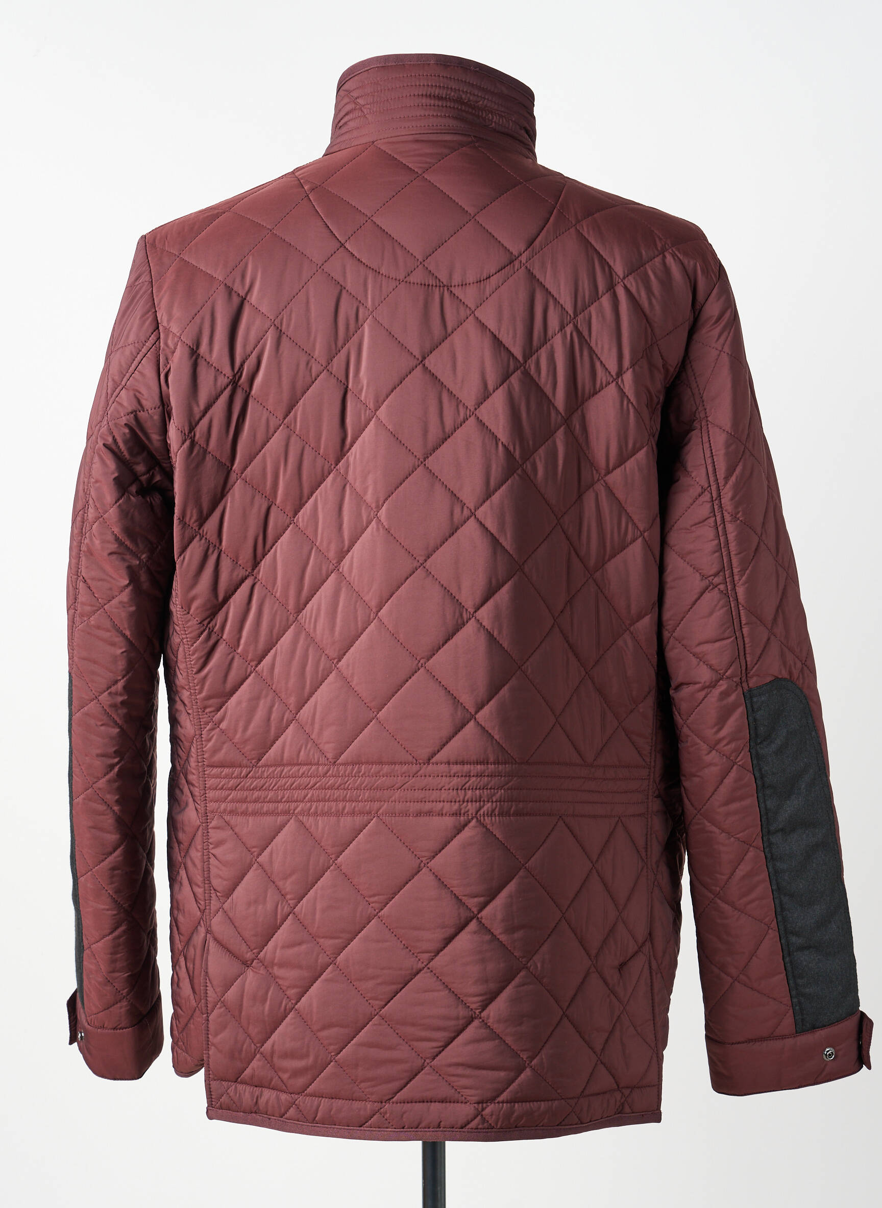 Geacă matlasată mâneci lungi fără glugă maro PIERRE CARDIN bărbat