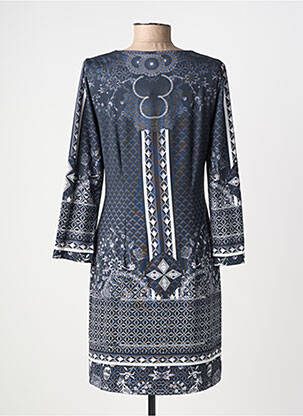 Rochie scurtă mâneci lungi mâneci lungi gri K-DESIGN femeie