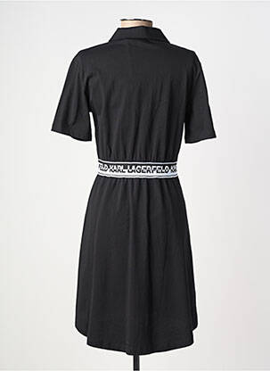 Rochie scurtă mâneci scurte mâneci scurte negru KARL LAGERFELD femeie