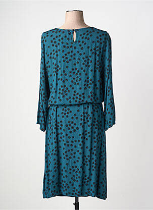 Rochie midi imprimeu floral mâneci lungi verde KING LOUIE femeie