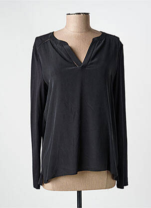 Top croială fluidă mâneci lungi negru GERARD DAREL femeie