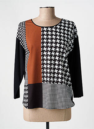 Top croială cambrată mâneci lungi negru GERRY WEBER femeie