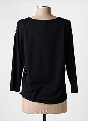 Top croială cambrată mâneci lungi negru GERRY WEBER femeie