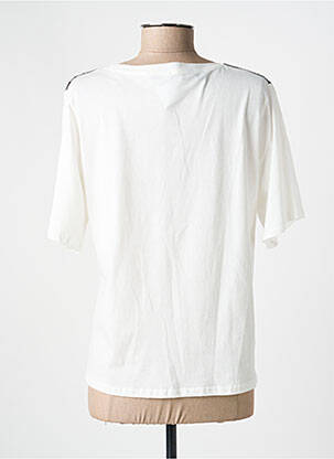 Tricou imprimeu fantezie mâneci scurte alb BRIGITTE BARDOT femeie