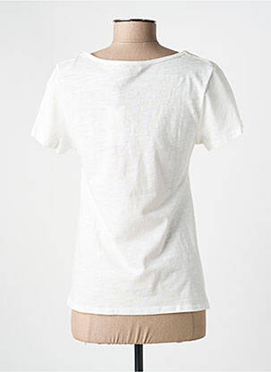 Tricou imprimeu fantezie mâneci scurte alb BRIGITTE BARDOT femeie