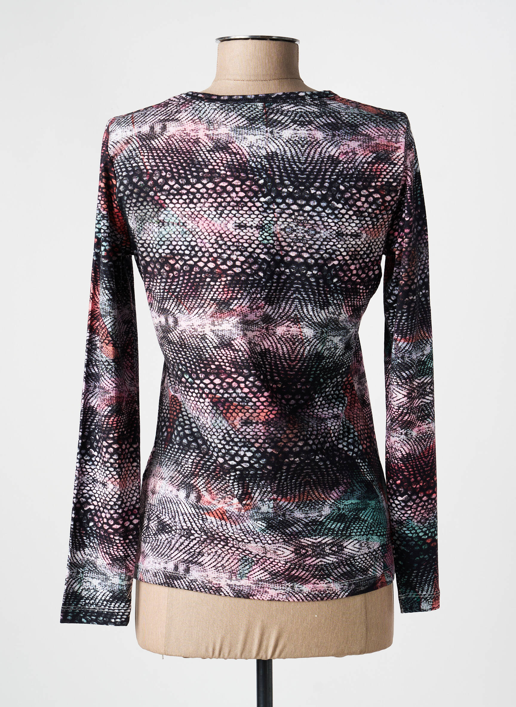 Top elasticitate mâneci lungi negru GERRY WEBER femeie
