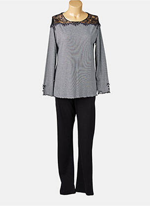 Pijama bază pantalon negru PASTUNETTE femeie