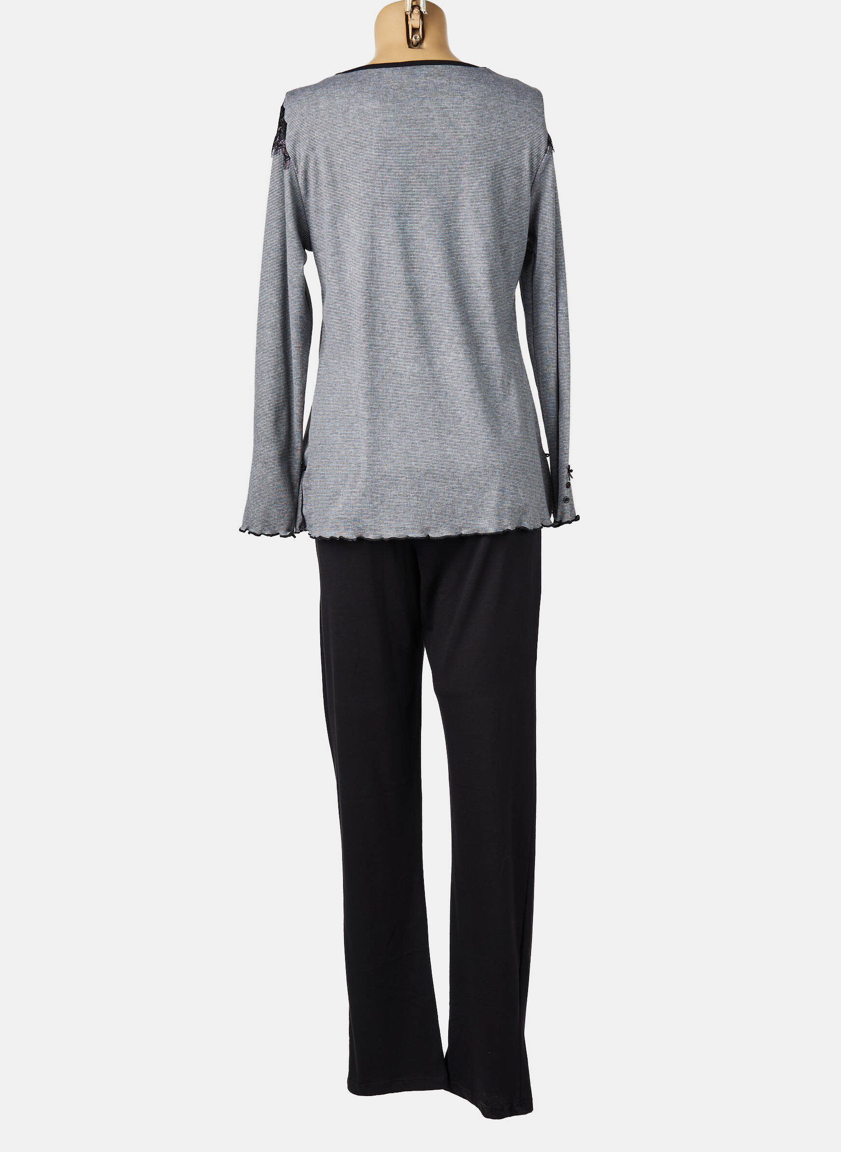 Pijama bază pantalon negru PASTUNETTE femeie