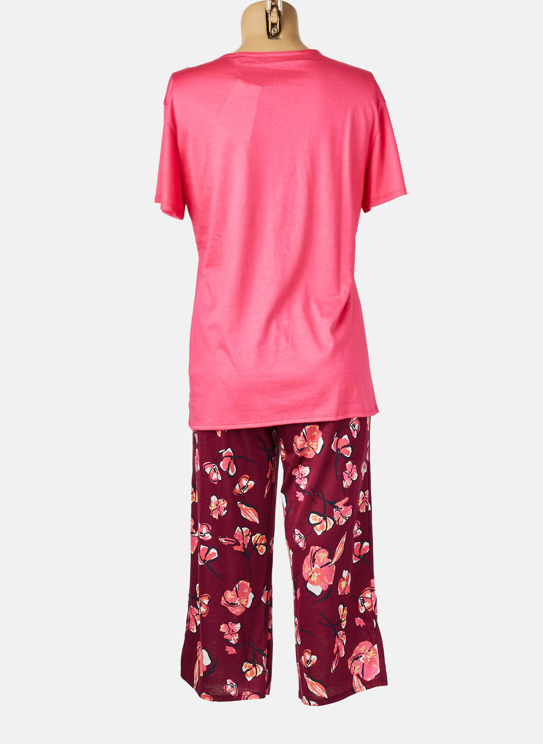 Pijama mâneci scurte roz SCHIESSER femeie