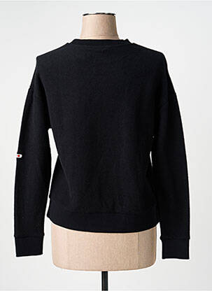 Hanorac broderie mâneci lungi negru SISLEY femeie