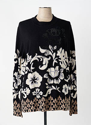 Pulover elasticitate mâneci lungi negru BETTY BARCLAY femeie