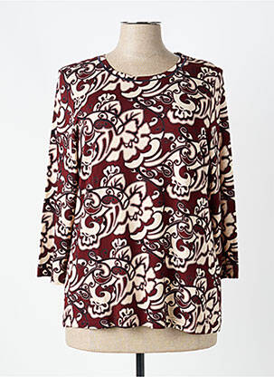 Tricou mâneci 3/4 mâneci 3/4 roșu SOMMERMANN femeie
