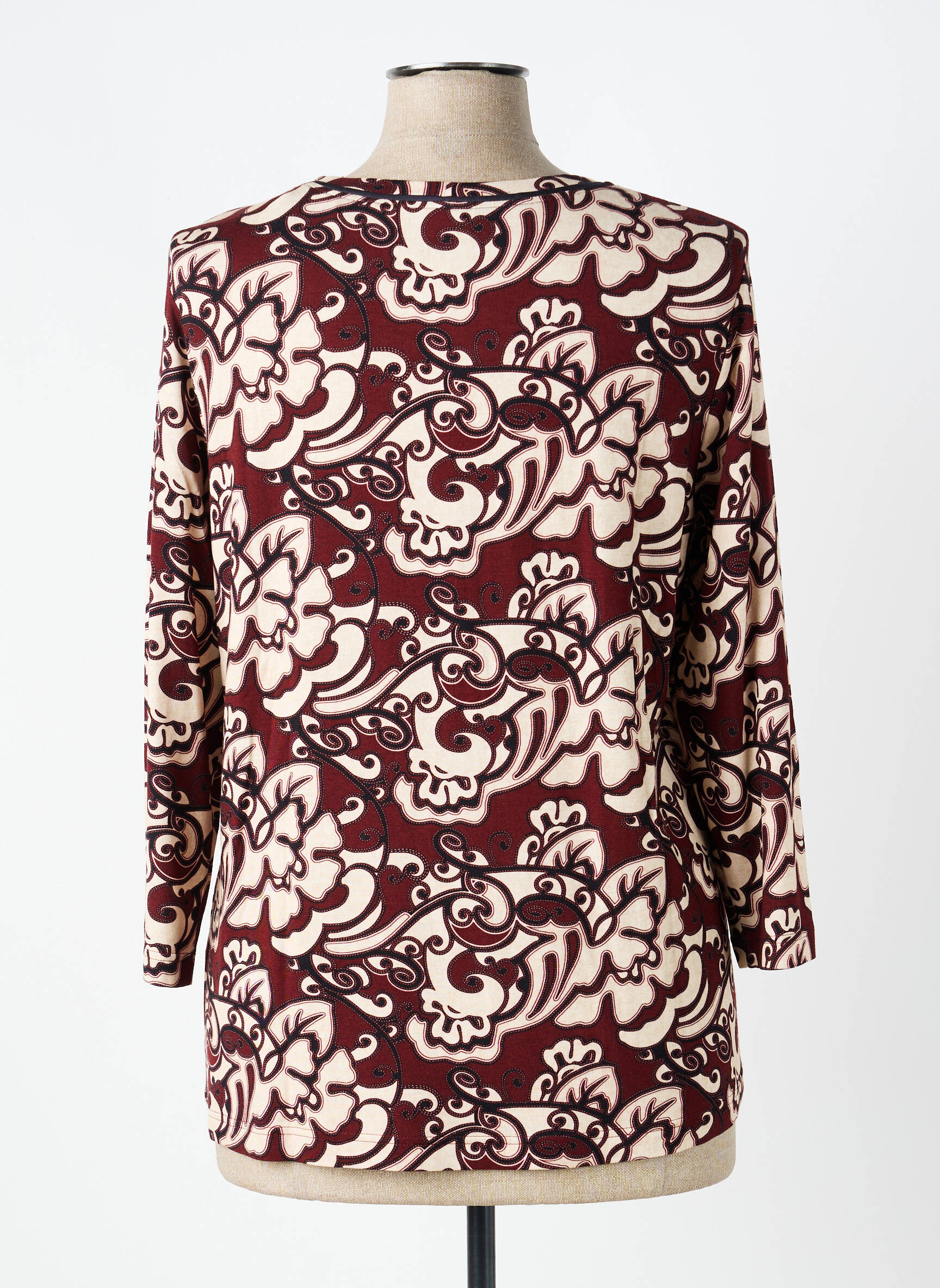 Tricou mâneci 3/4 mâneci 3/4 roșu SOMMERMANN femeie