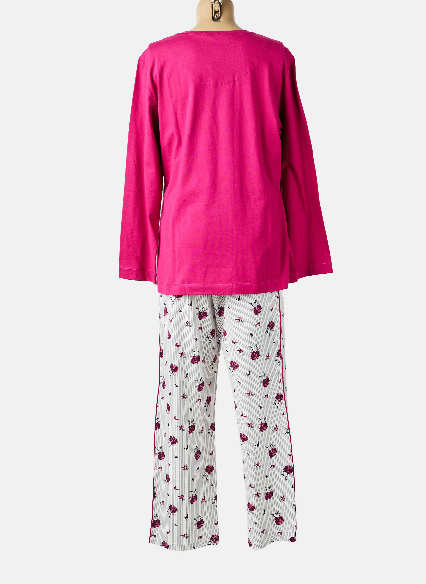 Pijama țesătură jerseu violet PASTUNETTE femeie