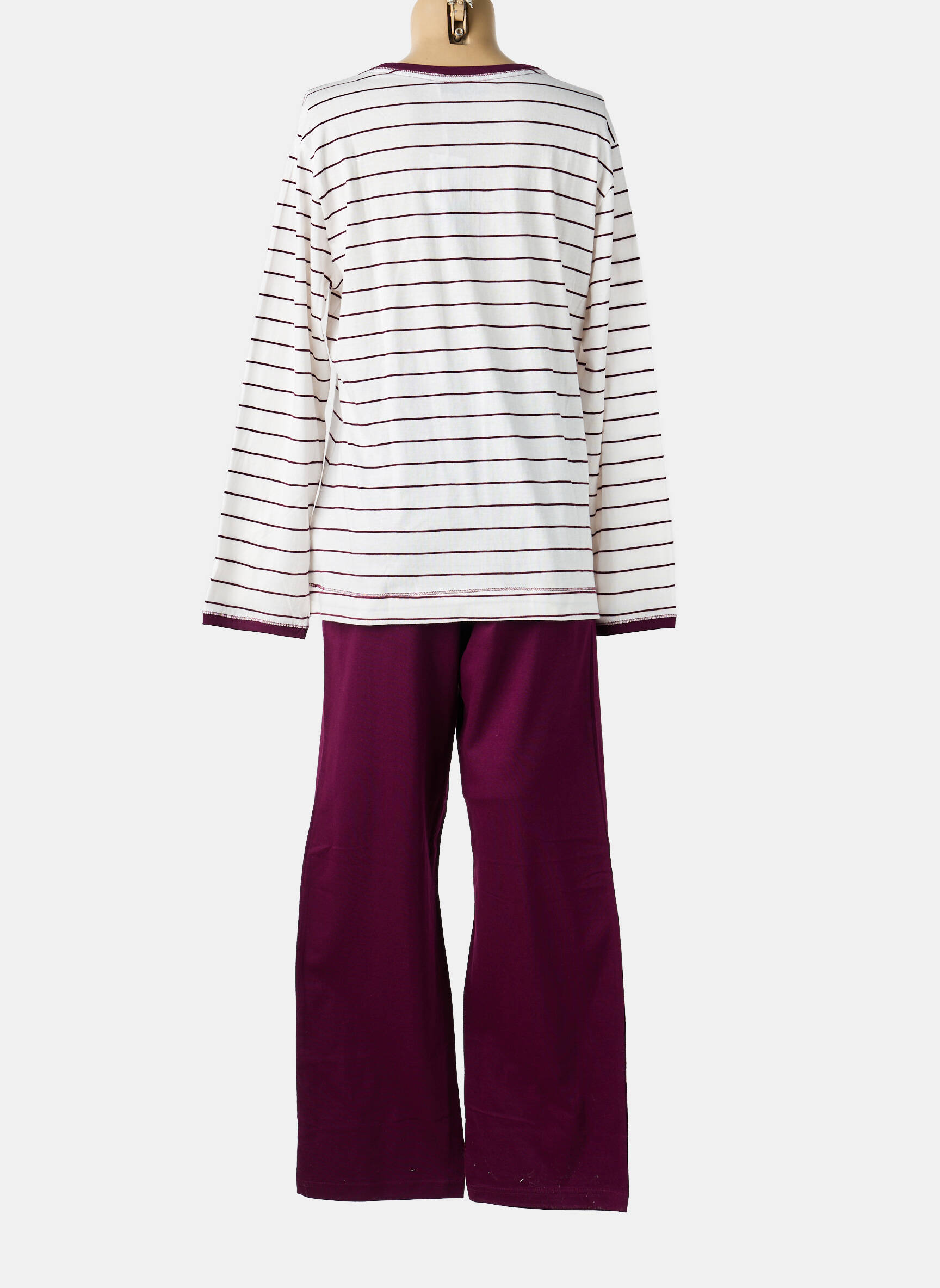 Pijama țesătură jerseu violet PASTUNETTE femeie