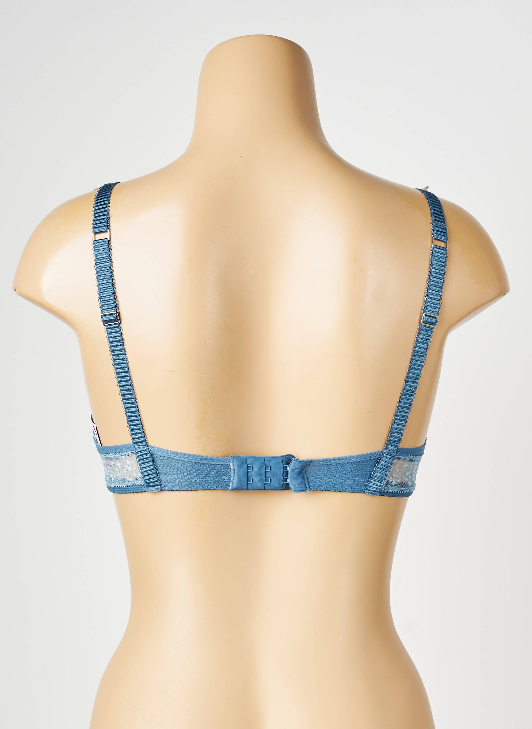 Sutien efect material satinat top sutien modelat albastru PASSIONATA femeie