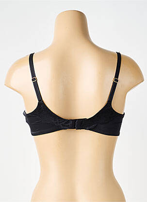 Sutien efect material satinat top sutien modelat negru FEMILET femeie
