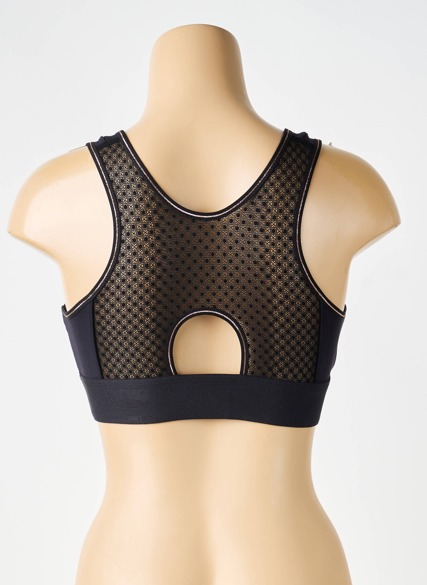 Sutien fără armatură bralete negru SIMONE PERELE femeie