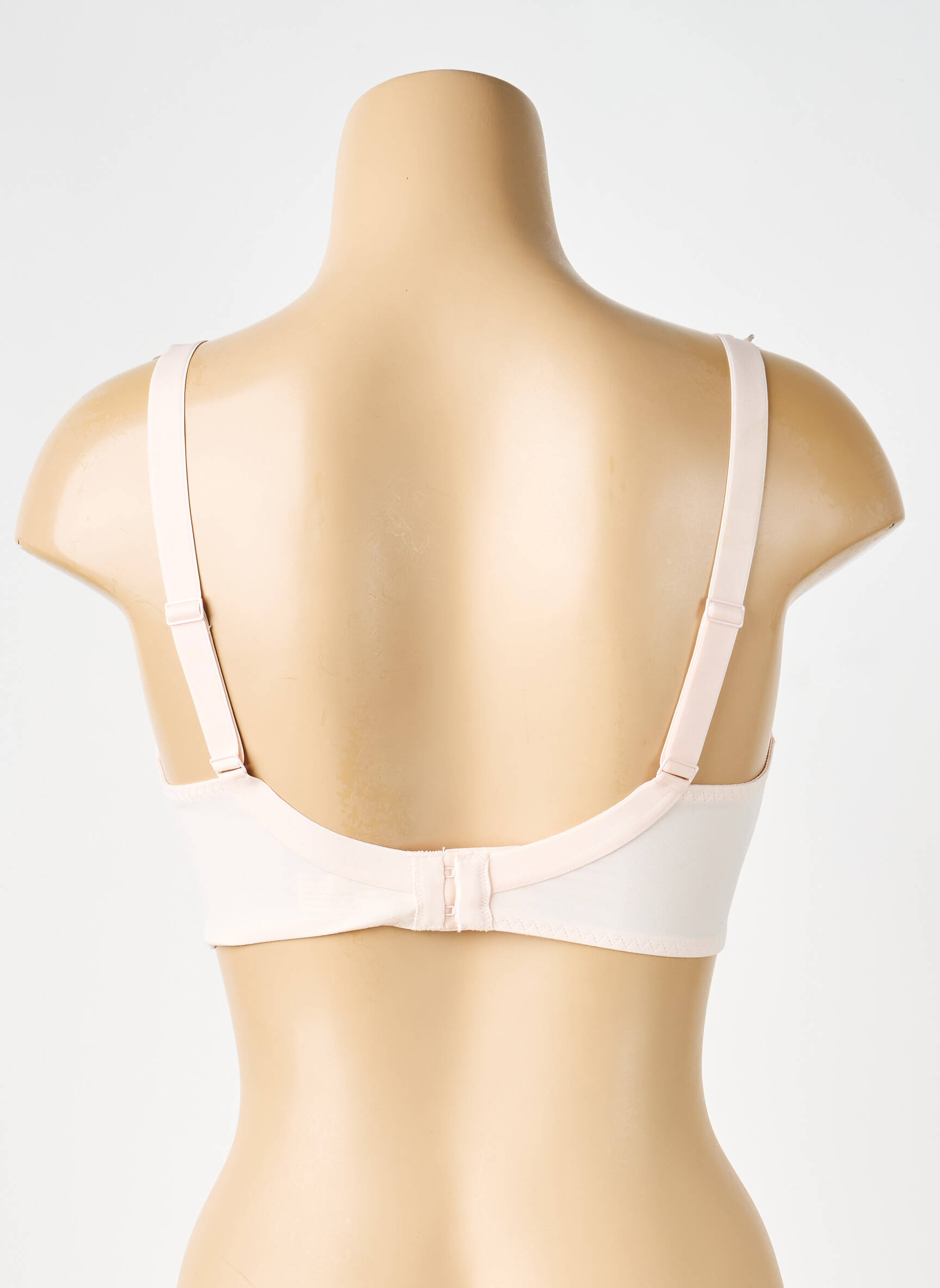 Sutien efect material satinat sutien cupe întregi cu decolteu înalt roz SIMONE PERELE femeie