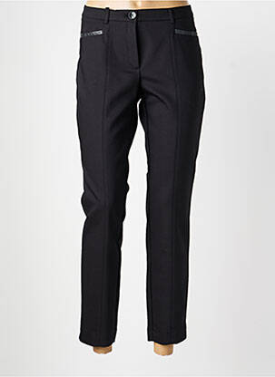 Pantalon 7/8 elasticitate mărime normală negru MORE & MORE femeie