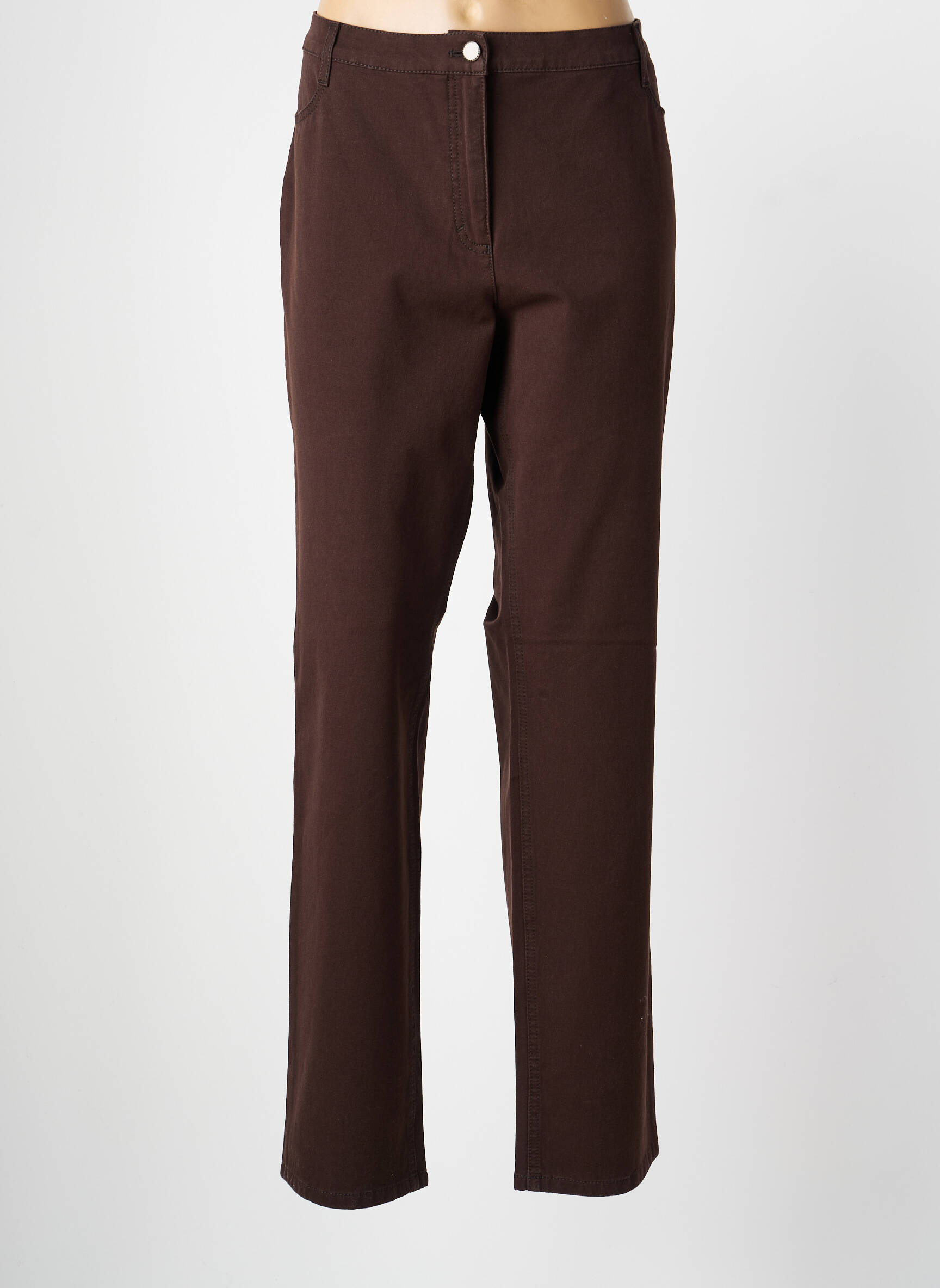 Pantalon drept elasticitate mărime normală maro BETTY BARCLAY femeie