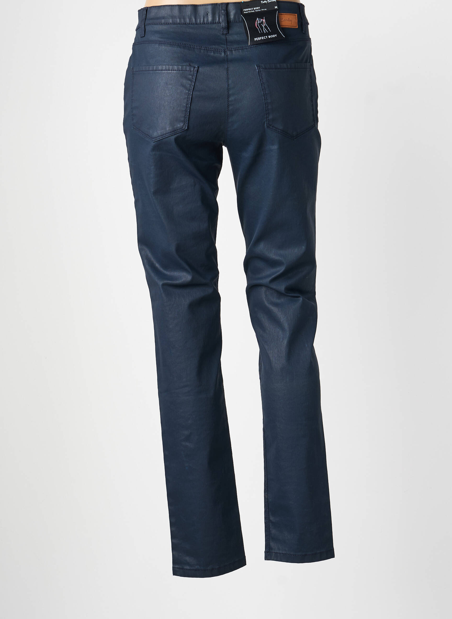 Pantalon slim mărime normală mărime normală albastru BETTY BARCLAY femeie