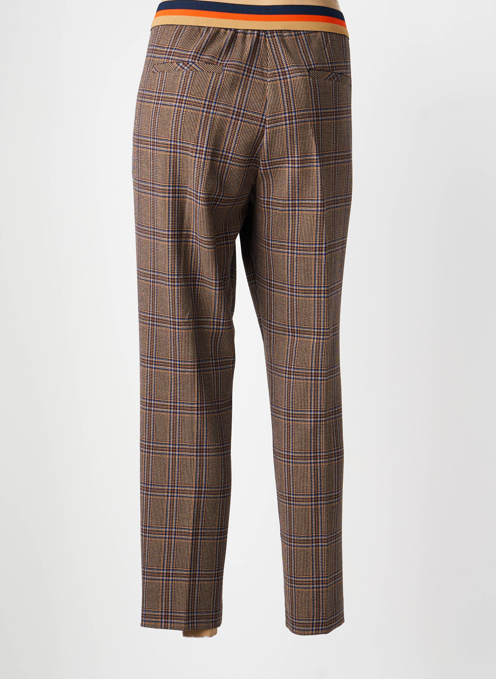 Pantalon slim talie elastică mărime normală maro BETTY BARCLAY femeie