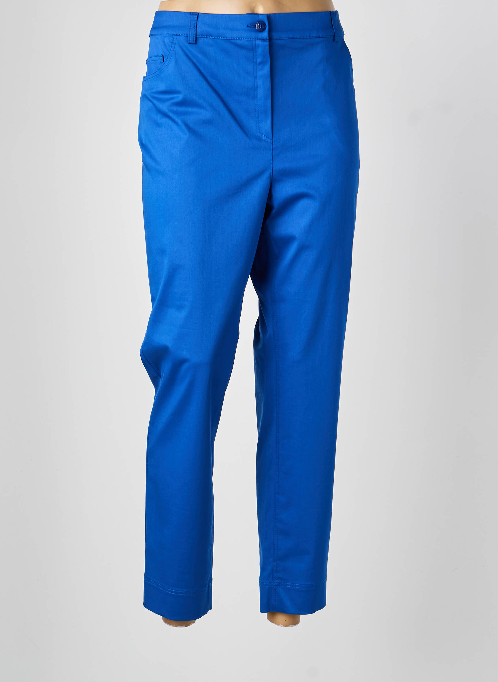 Pantalon slim mărime normală mărime normală albastru CHRISTIAN MARRY femeie
