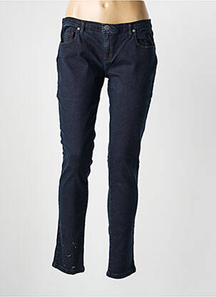 Pantalon slim buzunare albastru BELAIR femeie