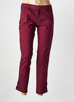 Pantalon slim buzunare violet BELAIR femeie