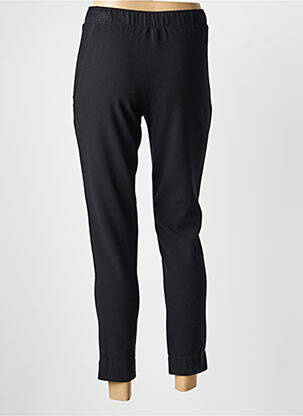 Pantalon 7/8 talie elastică negru BELAIR femeie