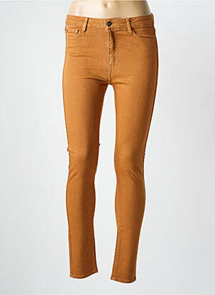 Pantalon slim buzunare maro LA PETITE FRANCAISE femeie