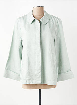 Jachete elegante buzunare verde BELLEROSE femeie