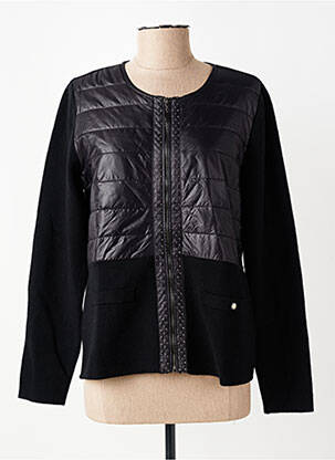 Jachete casual guler rotund negru LOUBAROK femeie