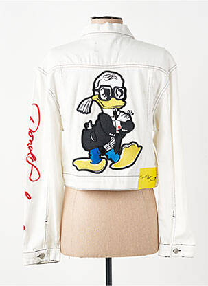 Jachete casual buzunare alb DISNEY X KARL LAGERFIELD femeie
