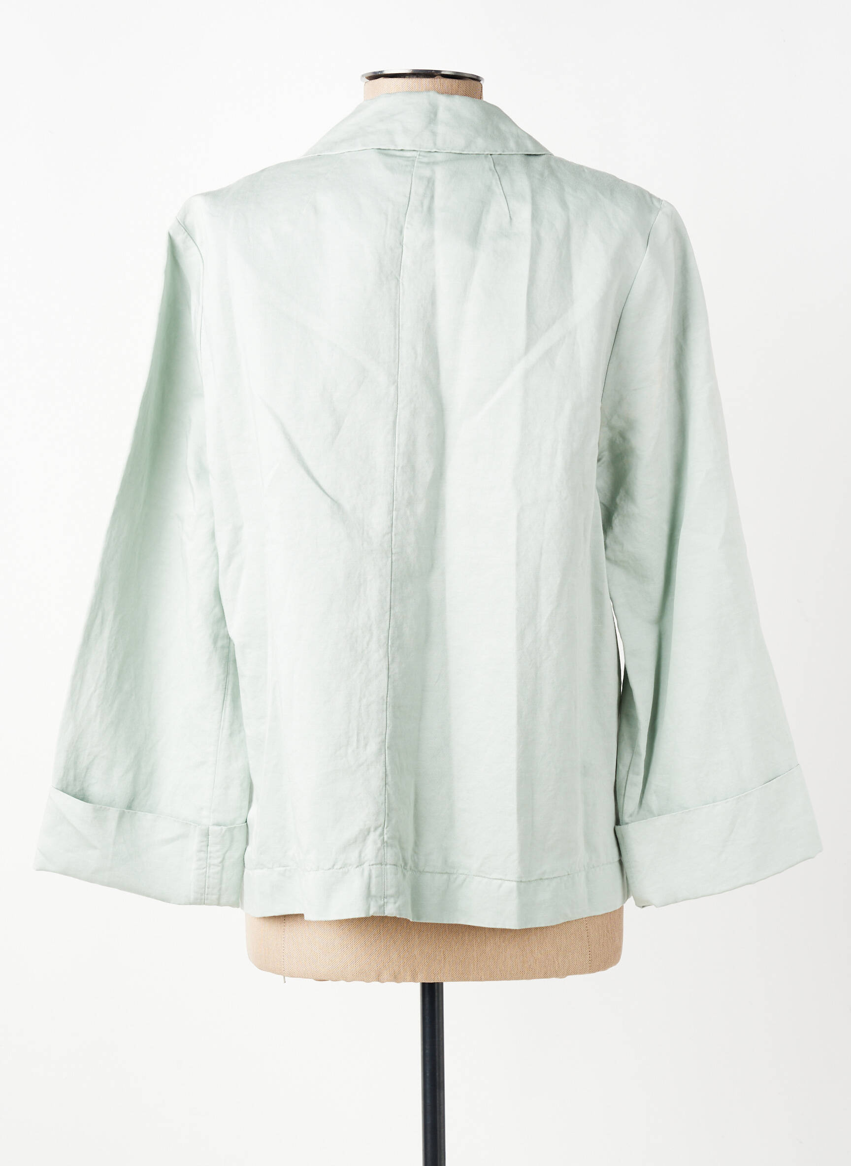 Jachete elegante buzunare verde BELLEROSE femeie