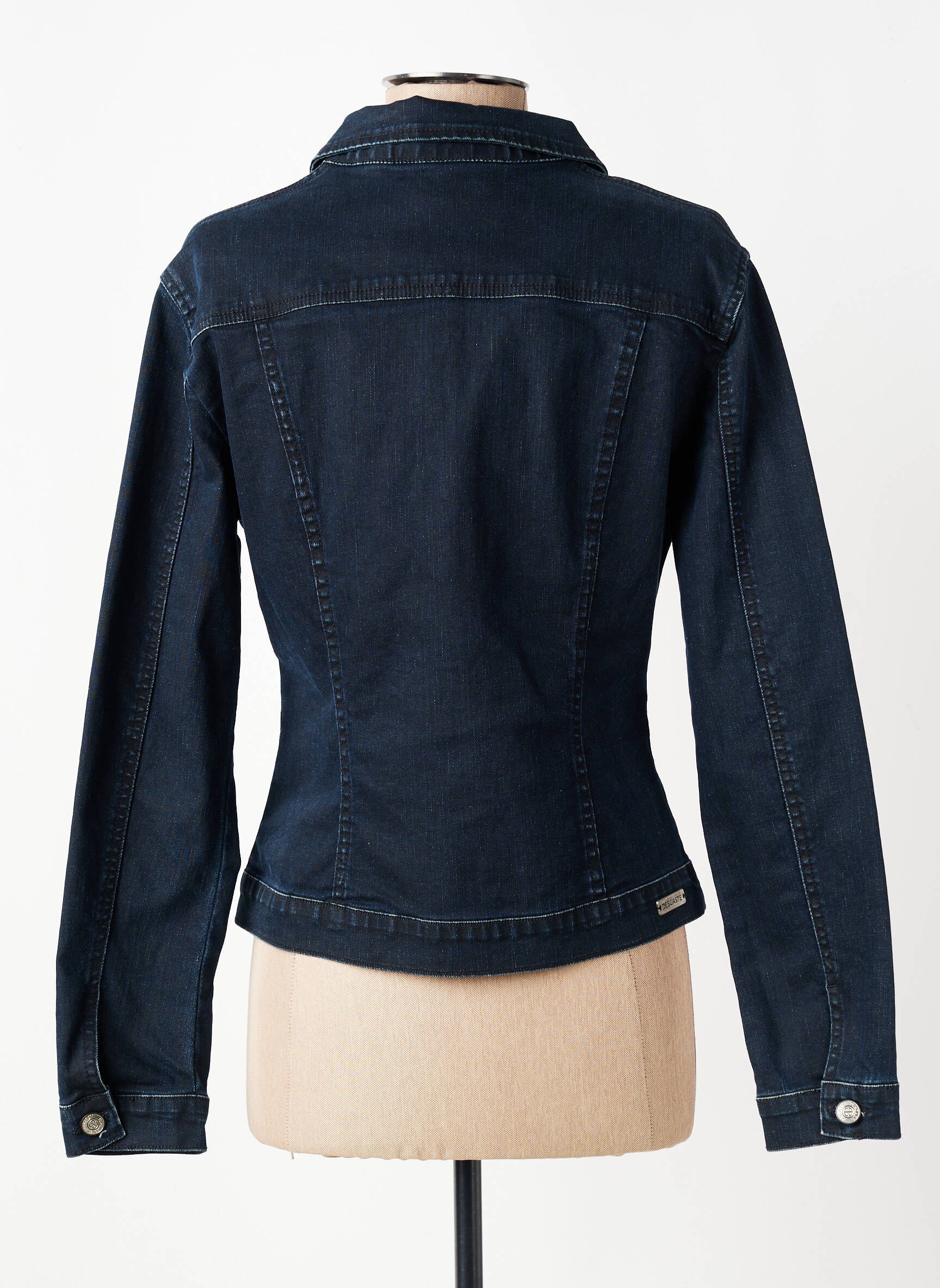 Jachete casual buzunare albastru DESGASTE femeie