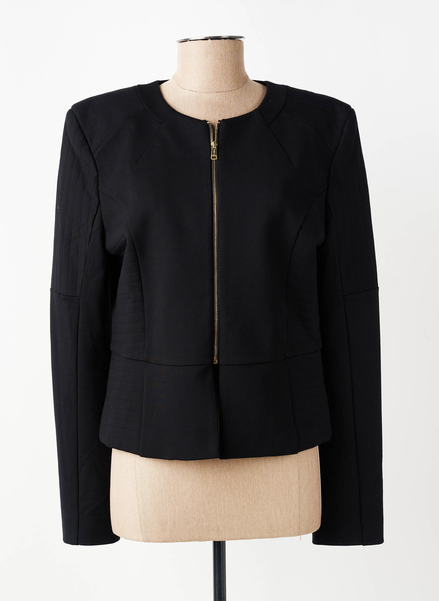 Jachete elegante buzunare negru GUESS X J. BALVIN femeie