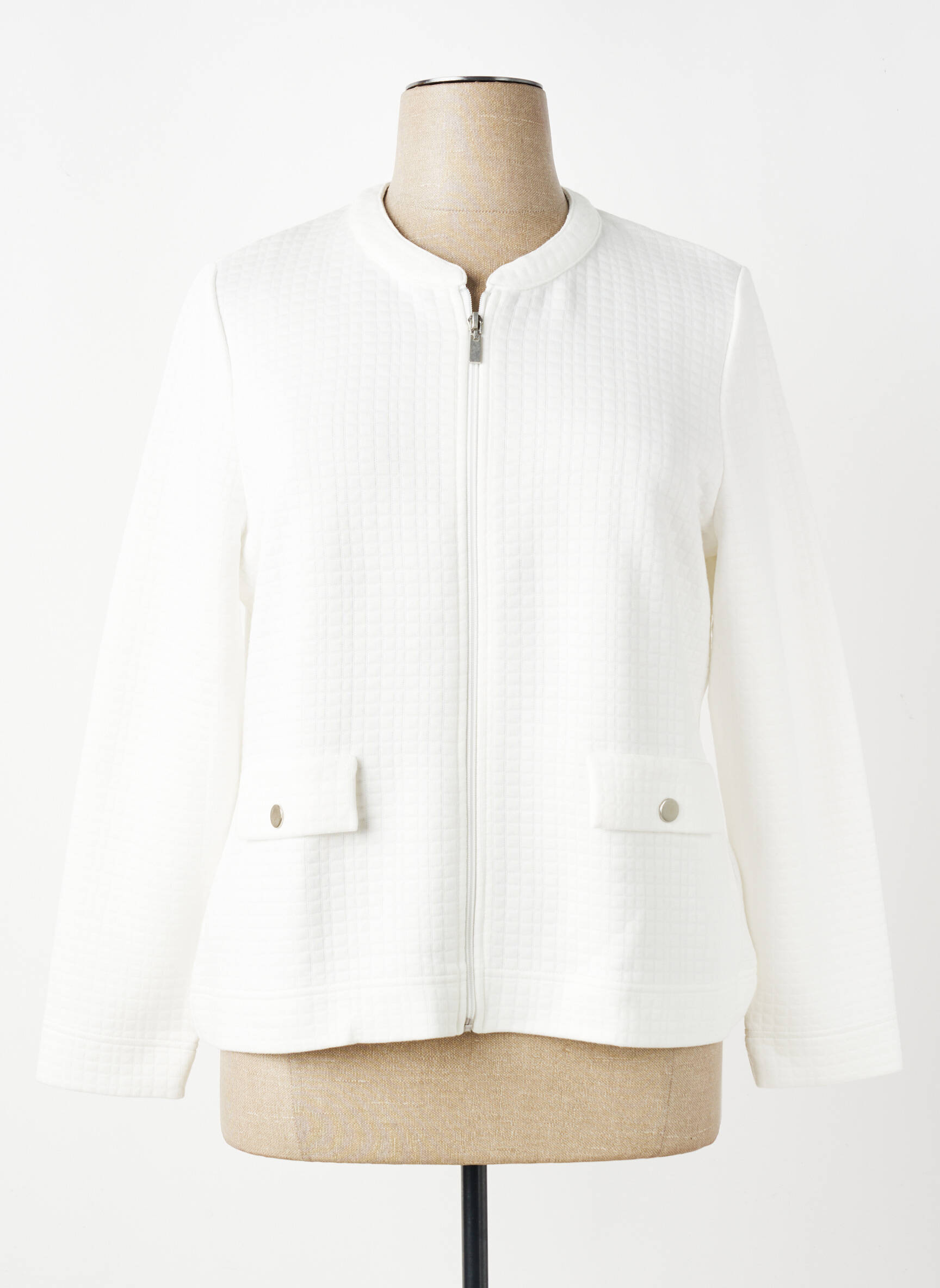 Jachete casual guler rotund alb GERRY WEBER femeie