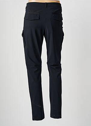Pantalon cargo subțire negru INDIES femeie